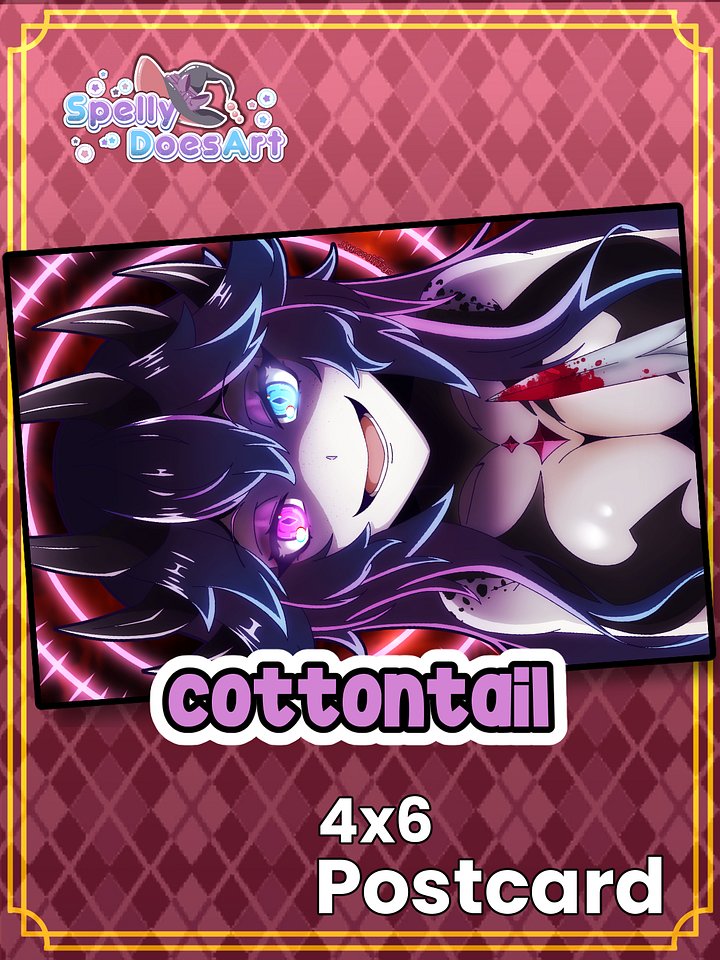 Vtuber Postcard - Cottontail