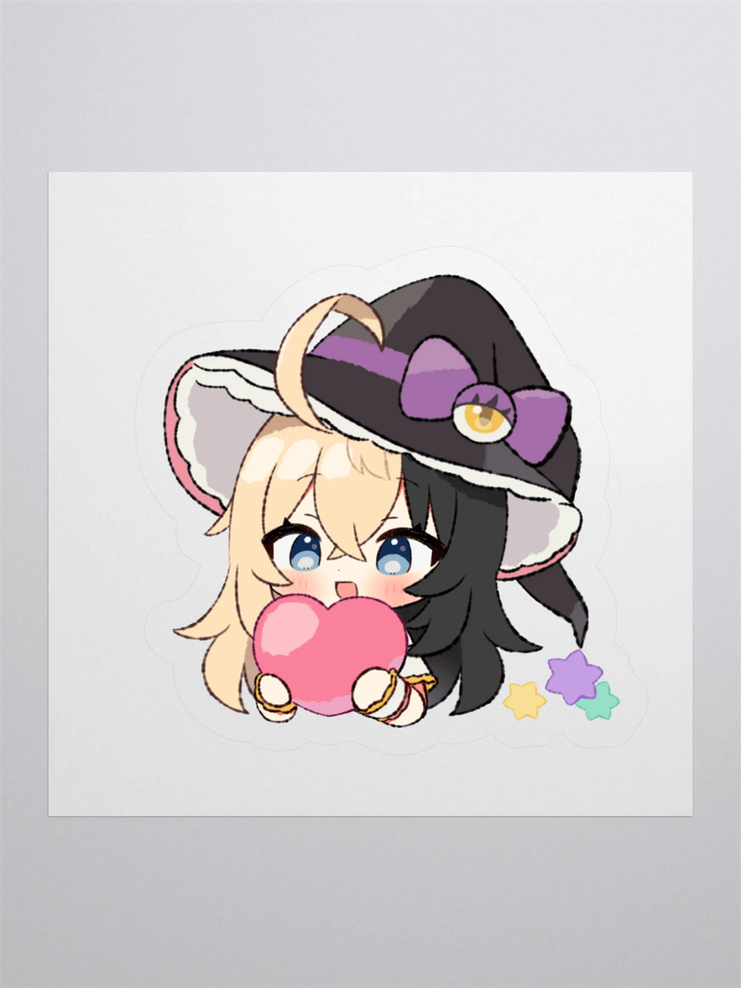 Spelly Heart Sticker